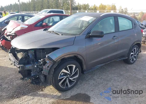 2019 Honda Hr-V Sport from USA, damaged, VIN 3CZRU6H17KG720903